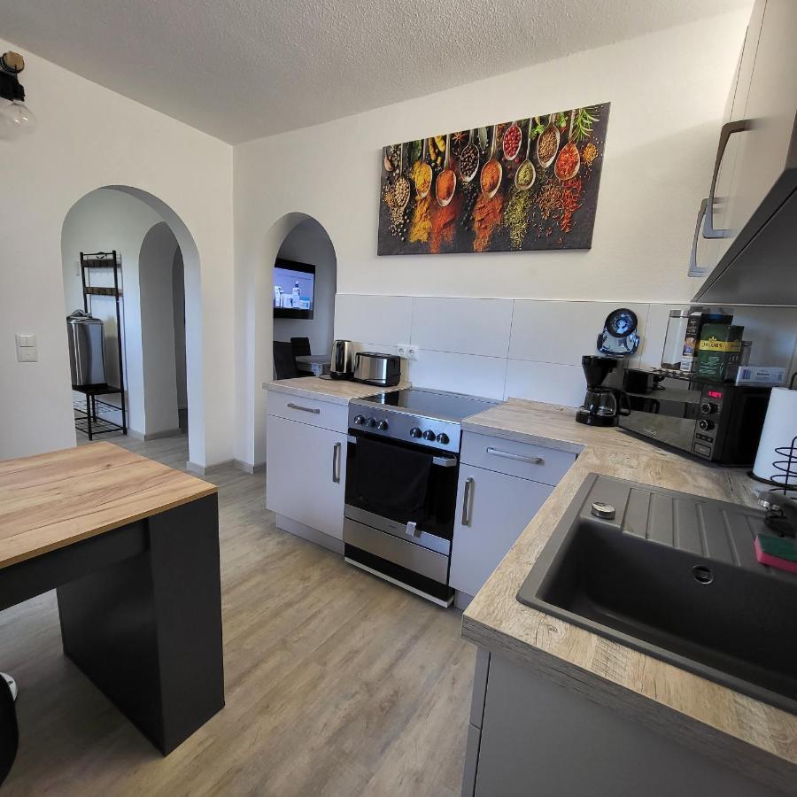 Ferienwohnung Nr3 Grossraeschen Esterno foto